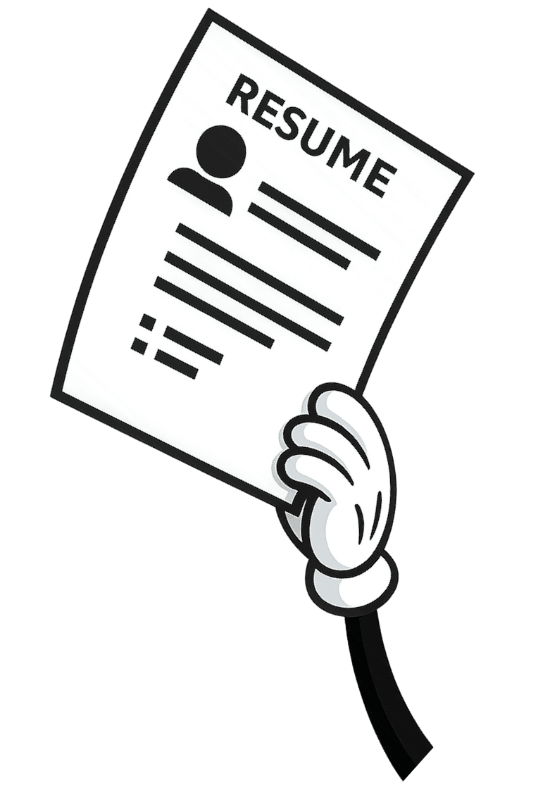 Resume hand